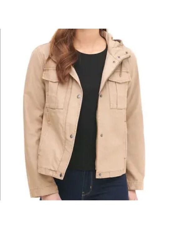 Levi's Jackets & Blazers - LEVI'S Hooded Cropped Jacket